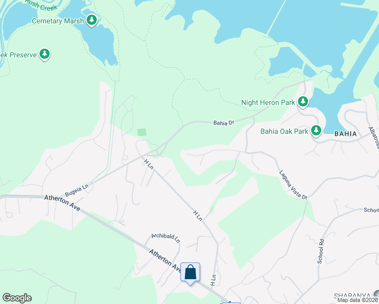 map of restaurants, bars, coffee shops, grocery stores, and more near 2532 Laguna Vista Drive in Novato