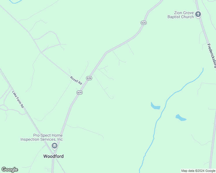 map of restaurants, bars, coffee shops, grocery stores, and more near 10265 Bowies Drive in Woodford