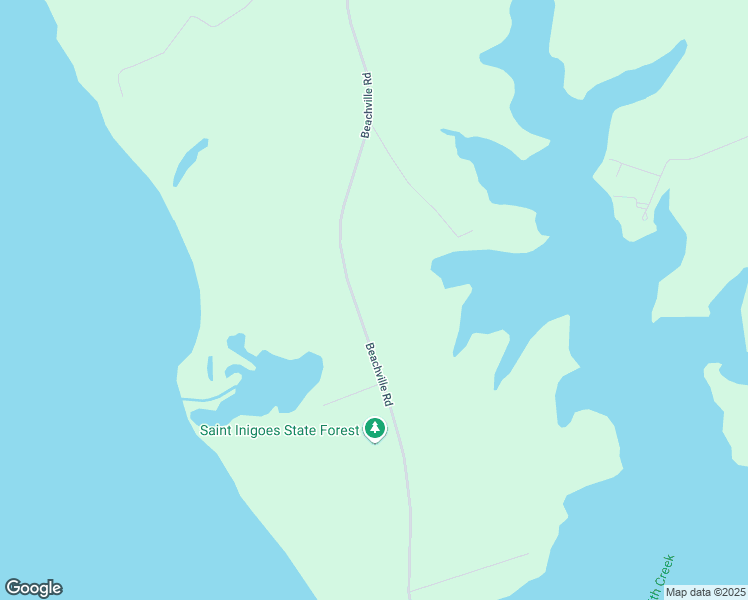 map of restaurants, bars, coffee shops, grocery stores, and more near in Saint Inigoes