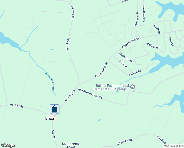map of restaurants, bars, coffee shops, grocery stores, and more near 161 Glebe Harbor Drive in Montross