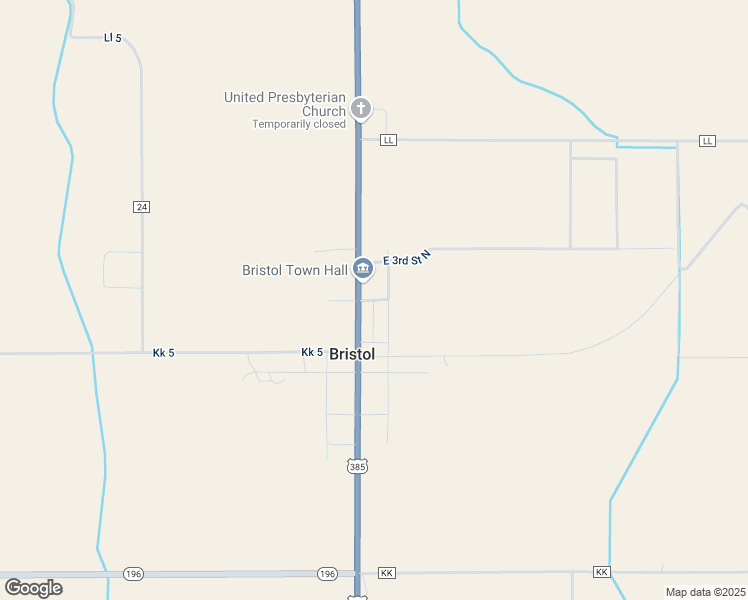 map of restaurants, bars, coffee shops, grocery stores, and more near 147 East 2nd Street North in Holly