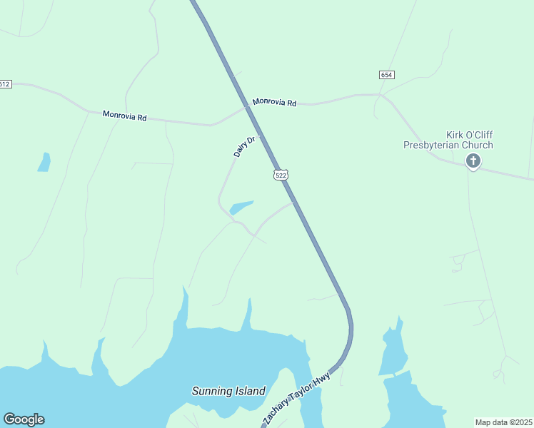 map of restaurants, bars, coffee shops, grocery stores, and more near 5904 Blue Ridge Road in Mineral