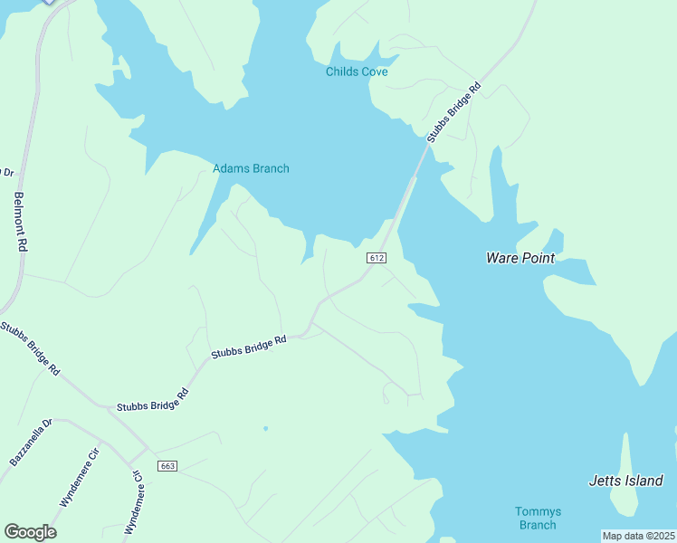 map of restaurants, bars, coffee shops, grocery stores, and more near 6105 Hidden View Drive in Mineral