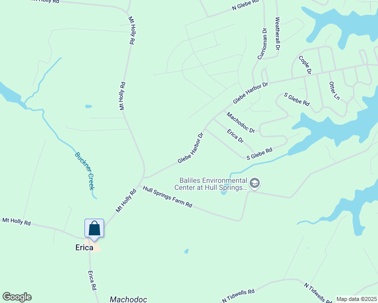 map of restaurants, bars, coffee shops, grocery stores, and more near 251 Glebe Harbor Drive in Montross