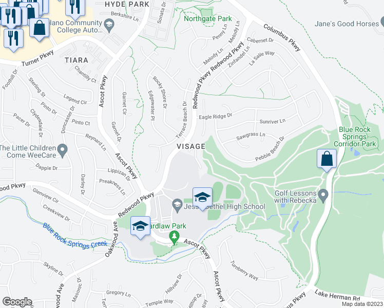 map of restaurants, bars, coffee shops, grocery stores, and more near 6068 Loire Court in Vallejo