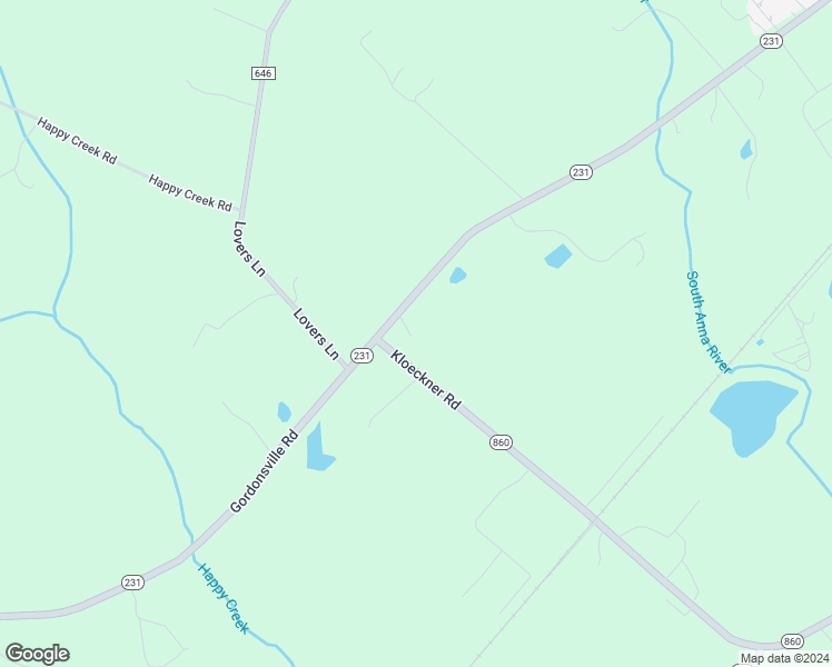 map of restaurants, bars, coffee shops, grocery stores, and more near 8121 Gordonsville Road in Gordonsville