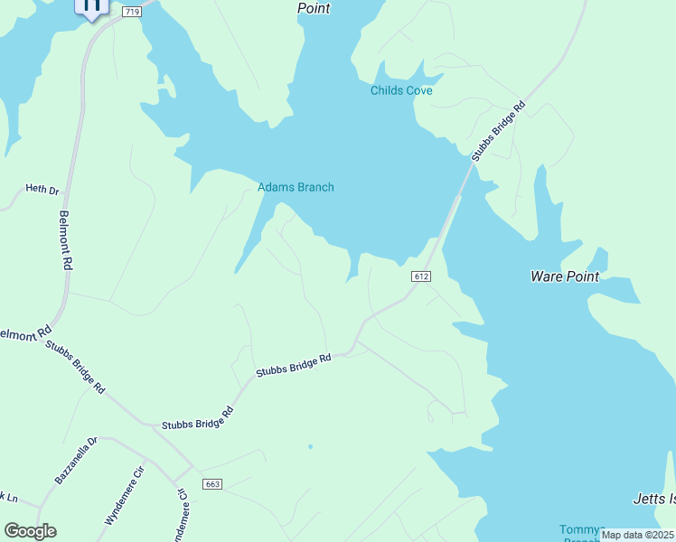 map of restaurants, bars, coffee shops, grocery stores, and more near 6029 Lost Cove Drive in Mineral