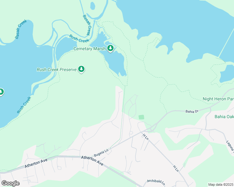 map of restaurants, bars, coffee shops, grocery stores, and more near 250 Saddle Wood Drive in Novato