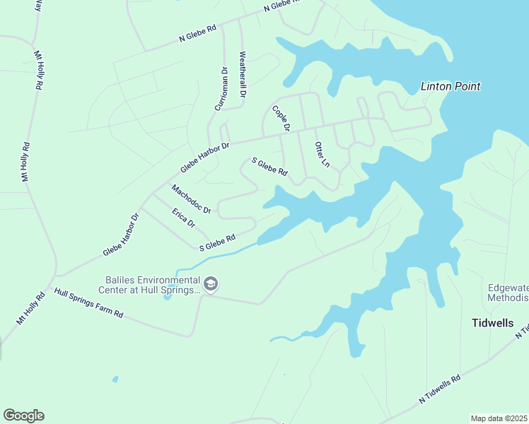 map of restaurants, bars, coffee shops, grocery stores, and more near 39 Eagle Court in Montross