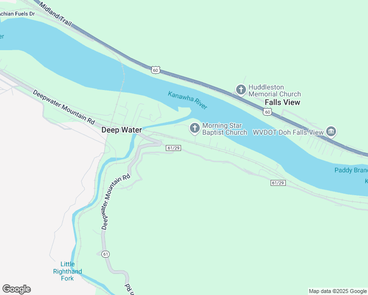 map of restaurants, bars, coffee shops, grocery stores, and more near 97 Boonesborough Road in Deep Water