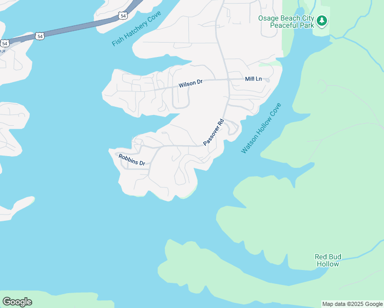 map of restaurants, bars, coffee shops, grocery stores, and more near 4815 Canyon Drive in Osage Beach