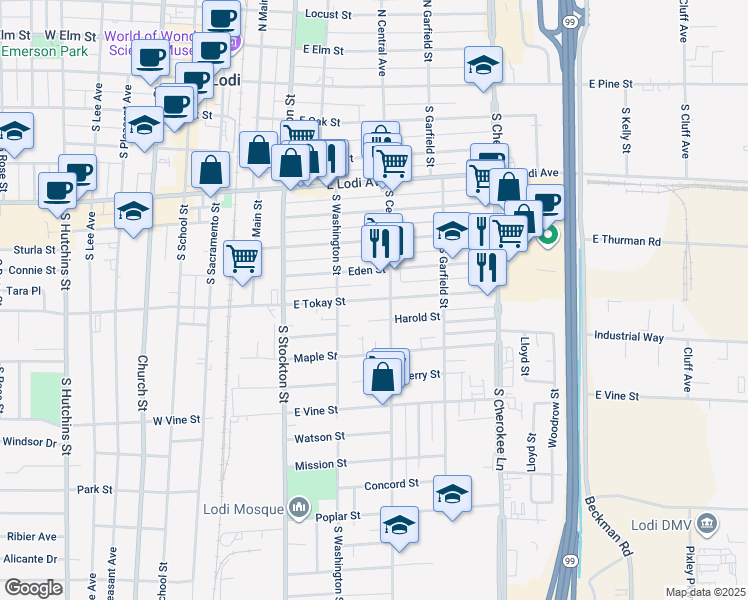 East Tokay Street, Lodi CA Walk Score