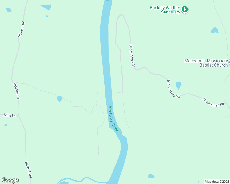 map of restaurants, bars, coffee shops, grocery stores, and more near 1920 Shore Acres Road in Frankfort