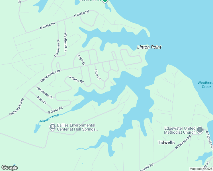 map of restaurants, bars, coffee shops, grocery stores, and more near 15 Mount Holly Court in Montross