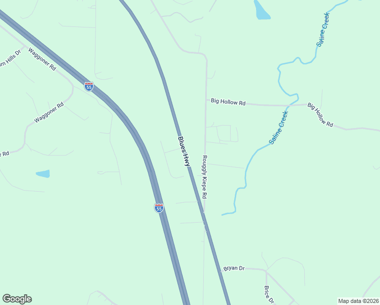 map of restaurants, bars, coffee shops, grocery stores, and more near 3816 U.S. 61 in Festus