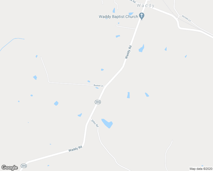 map of restaurants, bars, coffee shops, grocery stores, and more near 4276 Waddy Road in Waddy