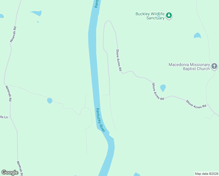 map of restaurants, bars, coffee shops, grocery stores, and more near 1920 Shore Acres Road in Frankfort