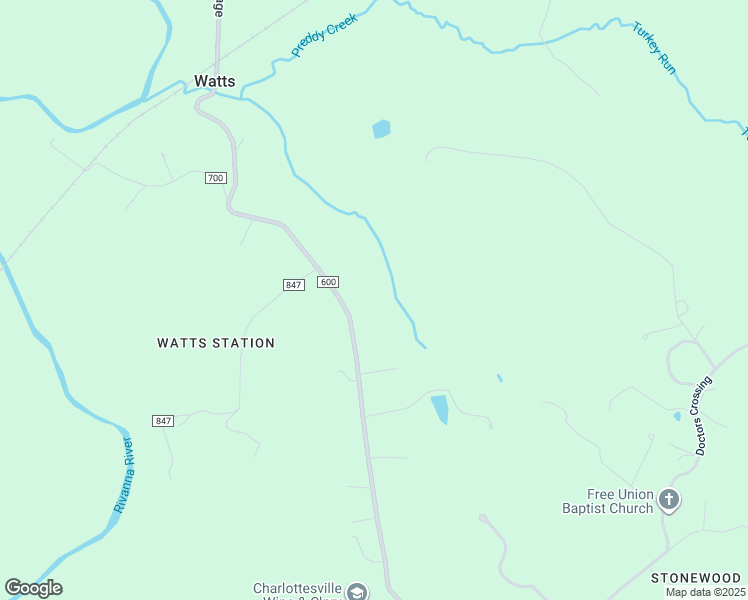 map of restaurants, bars, coffee shops, grocery stores, and more near 3435 Watts Passage in Charlottesville