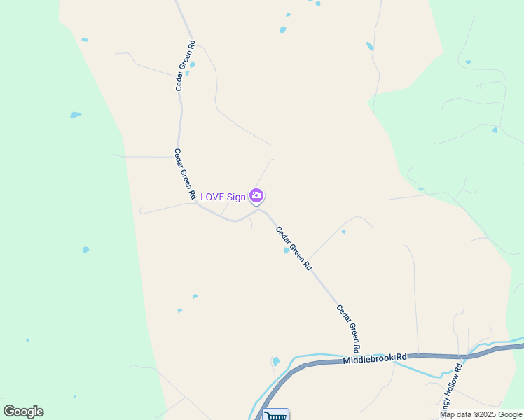 map of restaurants, bars, coffee shops, grocery stores, and more near 693 Cedar Green Road in Staunton