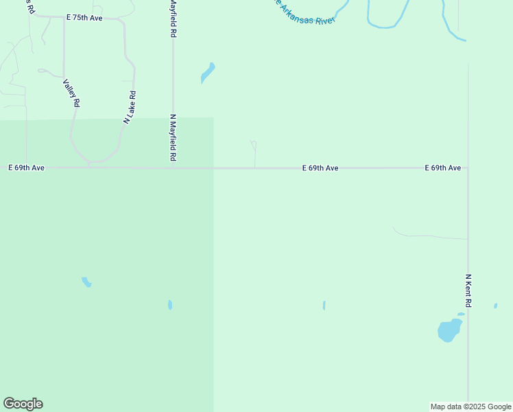 map of restaurants, bars, coffee shops, grocery stores, and more near 6415 East 69th Avenue in Buhler