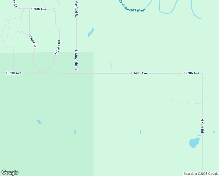 map of restaurants, bars, coffee shops, grocery stores, and more near 6415 East 69th Avenue in Buhler