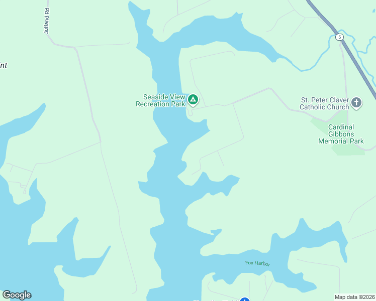 map of restaurants, bars, coffee shops, grocery stores, and more near 48574 Smith Drive in Ridge