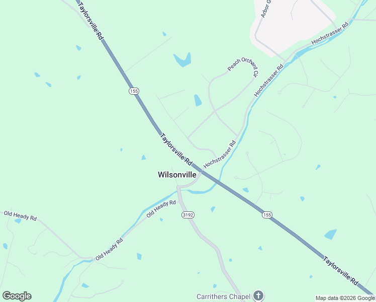 map of restaurants, bars, coffee shops, grocery stores, and more near 105 Grape Vineyard Way in Spencer County