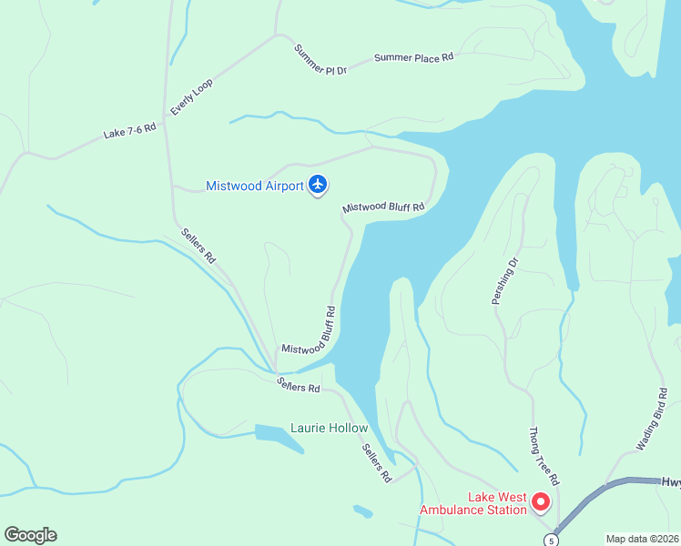 map of restaurants, bars, coffee shops, grocery stores, and more near 300 Mistwood Bluff Road in Camdenton