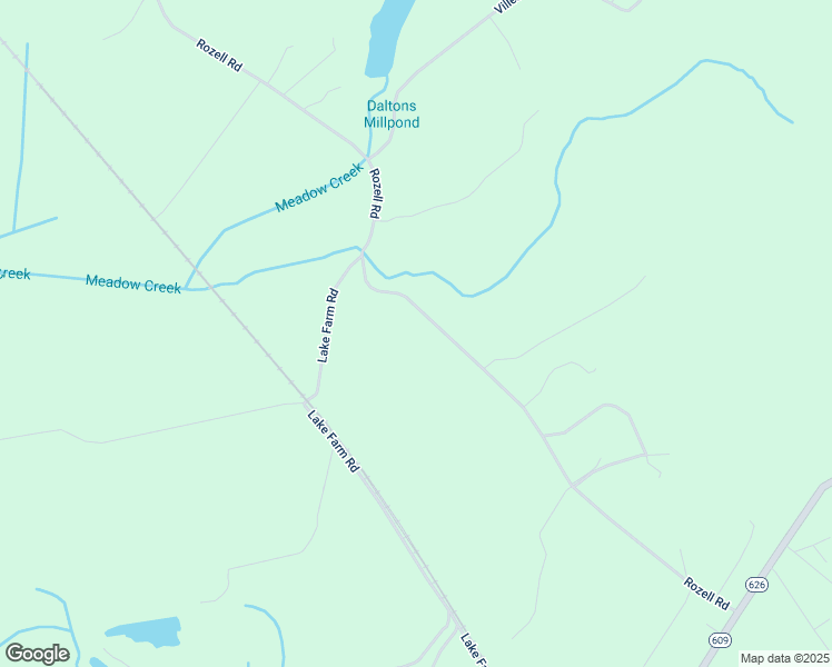 map of restaurants, bars, coffee shops, grocery stores, and more near 9626 Rozell Road in Woodford