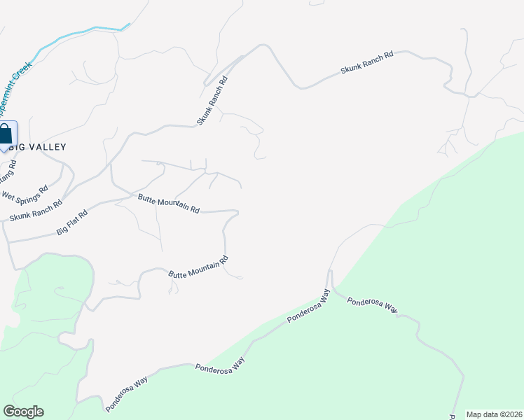 map of restaurants, bars, coffee shops, grocery stores, and more near 2463 Butte Mountain Road in Murphys
