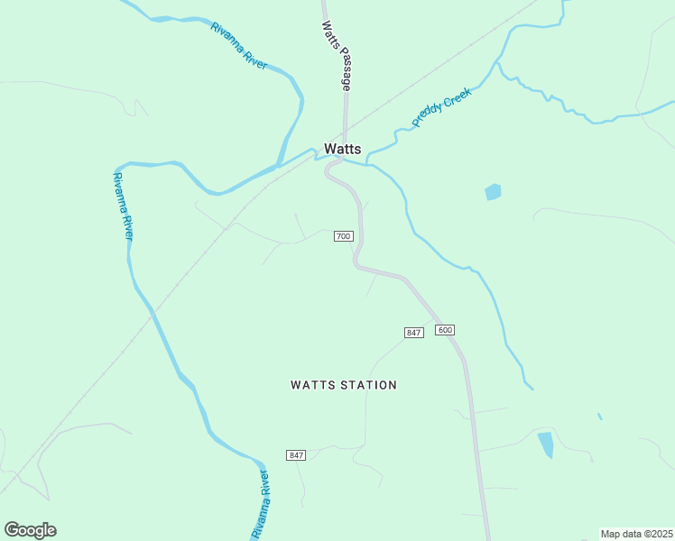 map of restaurants, bars, coffee shops, grocery stores, and more near 3097 Watts Farm Road in Charlottesville