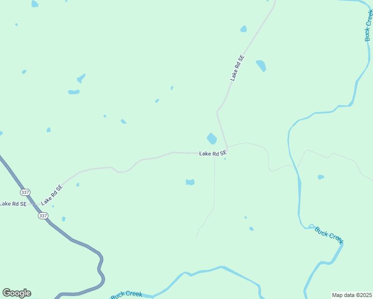 map of restaurants, bars, coffee shops, grocery stores, and more near 2610 Lake Road Southeast in Corydon