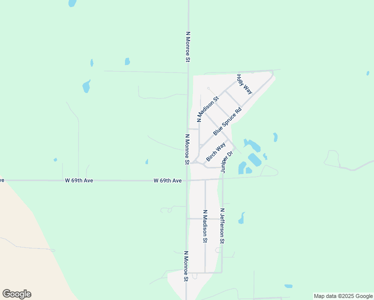 map of restaurants, bars, coffee shops, grocery stores, and more near 7081 North Monroe Street in Hutchinson