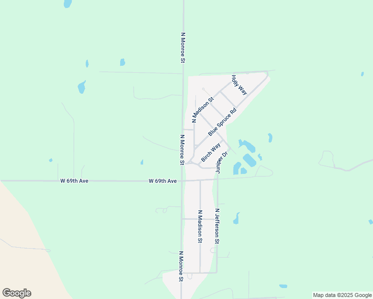 map of restaurants, bars, coffee shops, grocery stores, and more near 7081-7103 North Monroe Street in Hutchinson