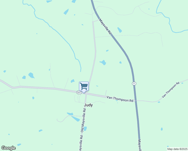 map of restaurants, bars, coffee shops, grocery stores, and more near 5017 Old Maysville Road in Mount Sterling