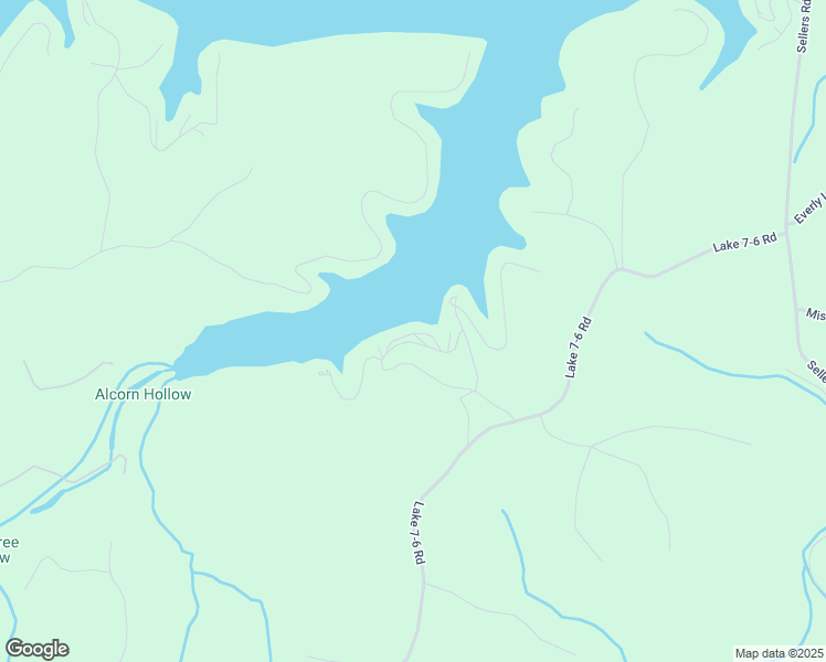 map of restaurants, bars, coffee shops, grocery stores, and more near Porter Loop in Camdenton