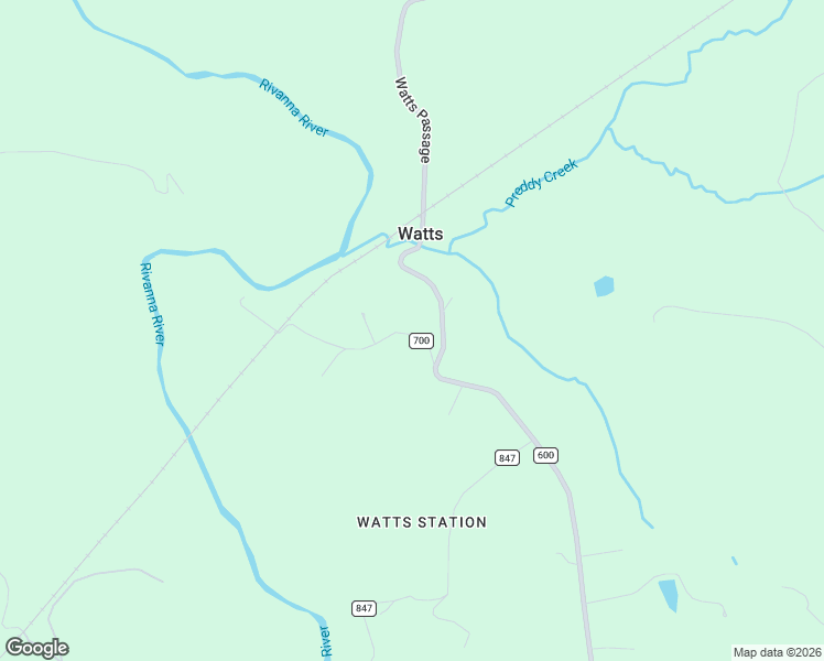 map of restaurants, bars, coffee shops, grocery stores, and more near 3082 County Road 700 in Charlottesville