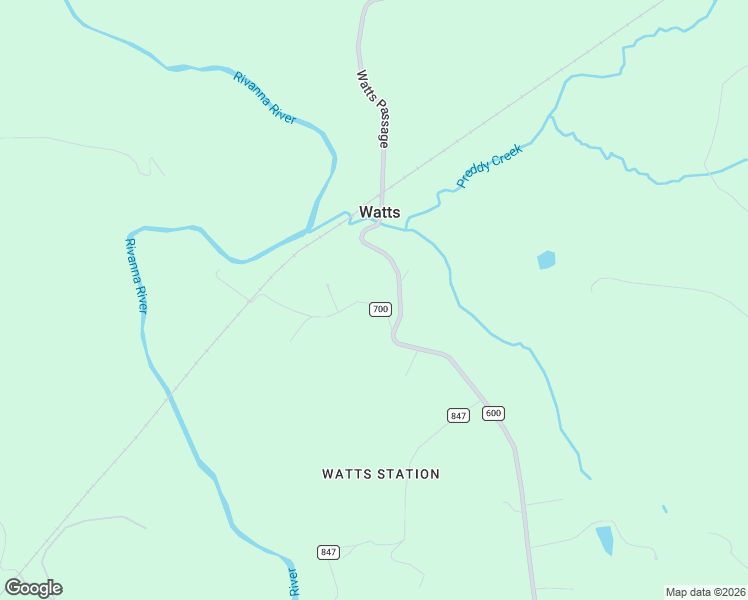 map of restaurants, bars, coffee shops, grocery stores, and more near 3082 County Road 700 in Charlottesville