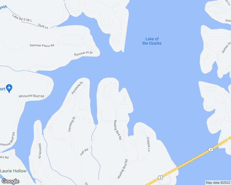 map of restaurants, bars, coffee shops, grocery stores, and more near 36 Drum Circle in Camdenton