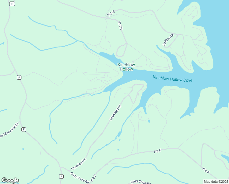 map of restaurants, bars, coffee shops, grocery stores, and more near F-8 B in Sunrise Beach