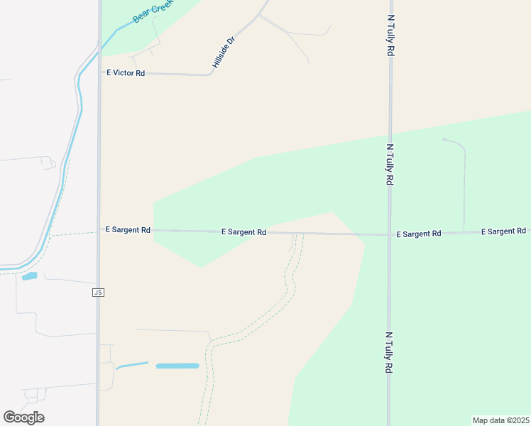 map of restaurants, bars, coffee shops, grocery stores, and more near 14373 East Sargent Road in Lodi