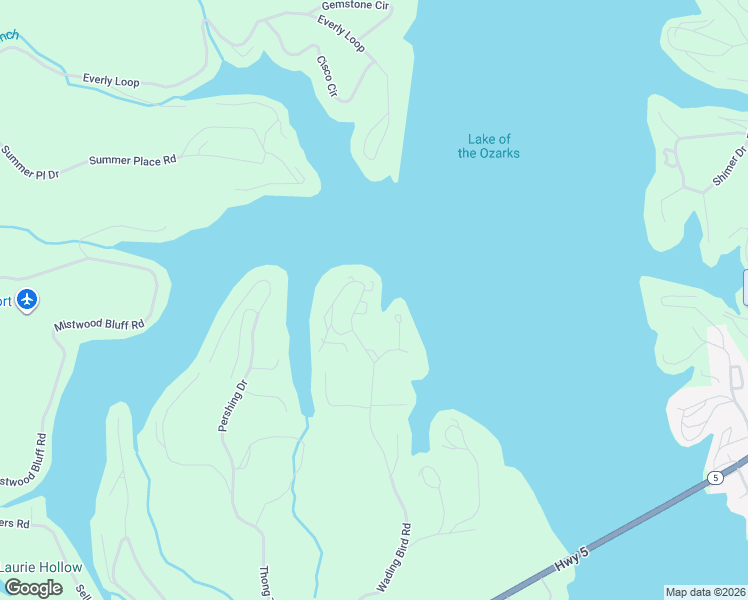 map of restaurants, bars, coffee shops, grocery stores, and more near 880 Wading Bird Road in Camdenton