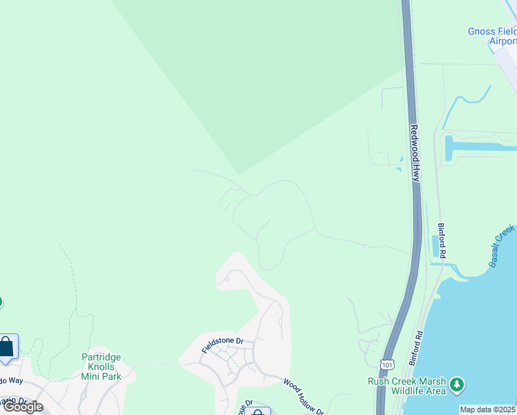 map of restaurants, bars, coffee shops, grocery stores, and more near 8001 Redwood Boulevard in Novato