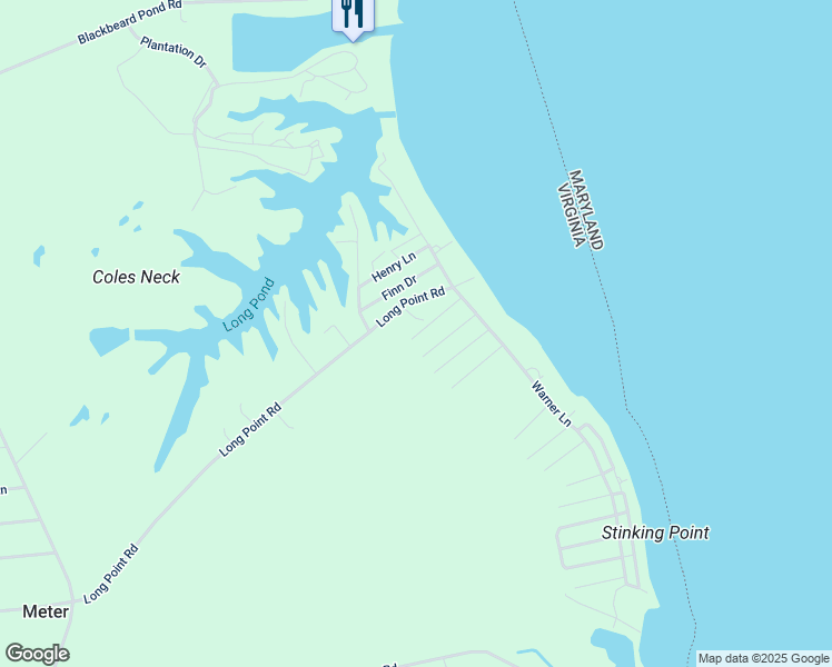 map of restaurants, bars, coffee shops, grocery stores, and more near 88 Waston Drive in Hague