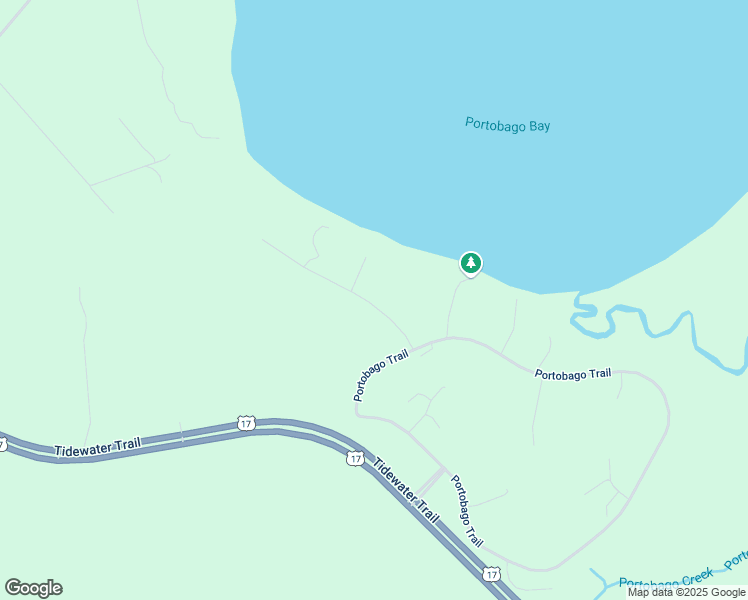 map of restaurants, bars, coffee shops, grocery stores, and more near 30079 Goose Point Court in Port Royal