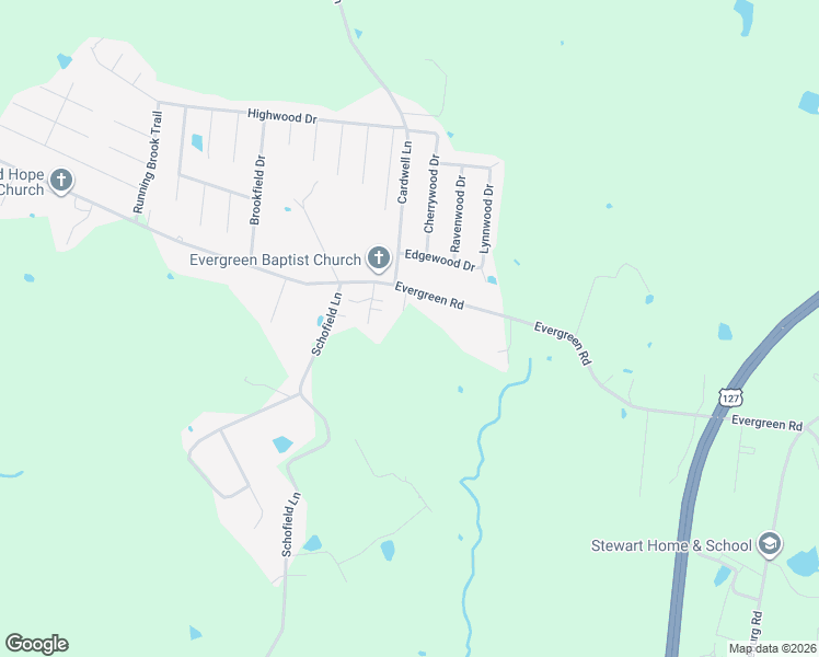 map of restaurants, bars, coffee shops, grocery stores, and more near 2767 Evergreen Road in Frankfort