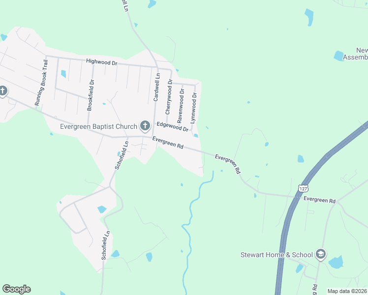 map of restaurants, bars, coffee shops, grocery stores, and more near 2893 Evergreen Road in Frankfort