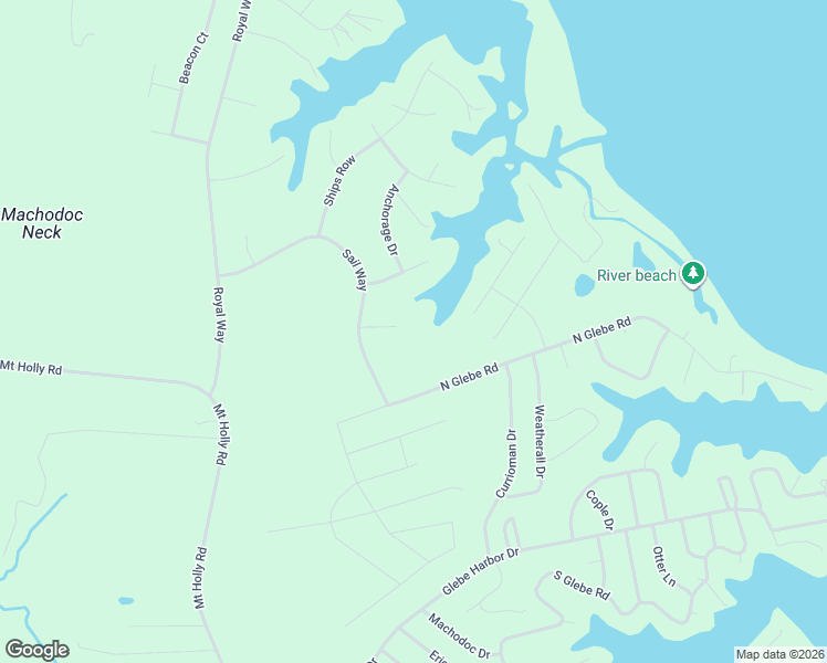 map of restaurants, bars, coffee shops, grocery stores, and more near 72 Belle Way in Montross