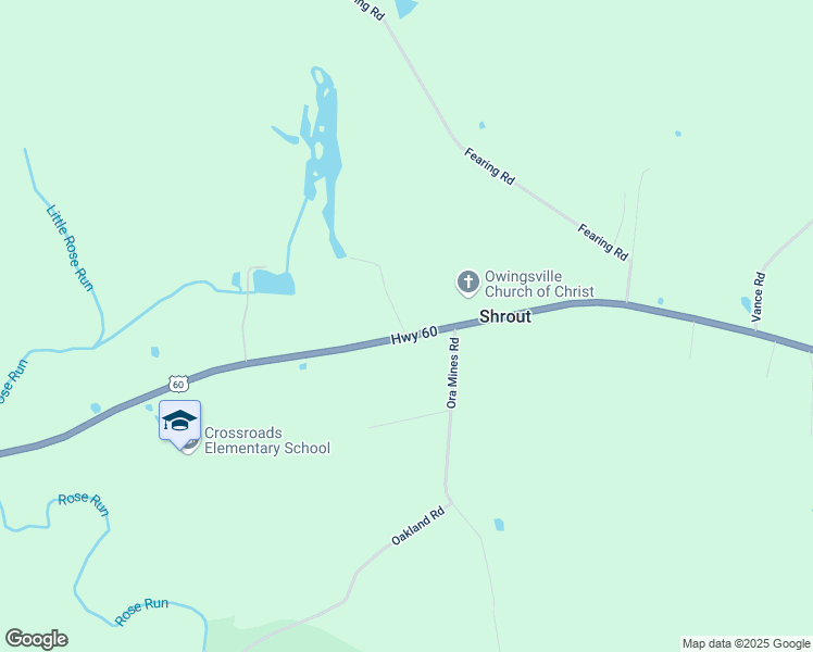 map of restaurants, bars, coffee shops, grocery stores, and more near 5282 U.S. 60 in Owingsville