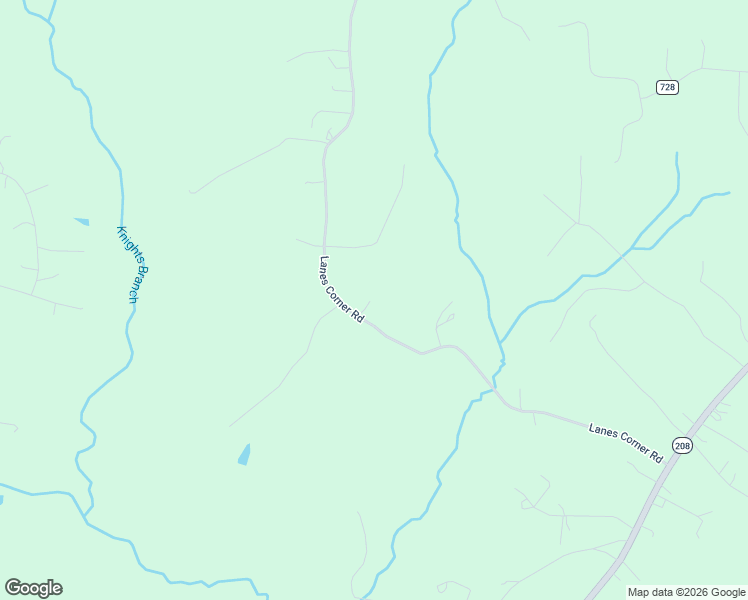 map of restaurants, bars, coffee shops, grocery stores, and more near 6531 Lanes Corner Road in Spotsylvania Courthouse